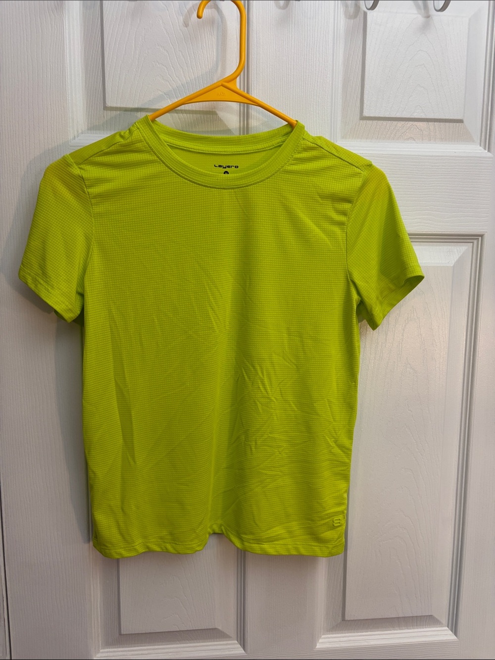 Layer 8 Lime Green Short Sleeve Athletic Tee